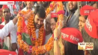 SP Leader beat his first wife.