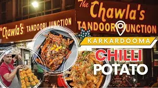 Best Chilli Potato || Making of 100+ plates || Delhi Streetfood @ Rs. 120/-