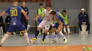 1/2/25 Serie A2 : Energy Saving Futsal - MGM 2000 C5. Highlights da bordo campo. Calcio a 5 / Futsal