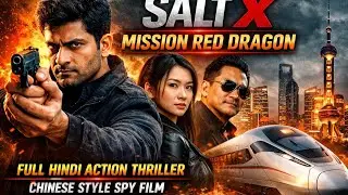 SALT X Mission Red Dragon | Full Hindi Action Thriller Movie | Chinese Style Spy Film.