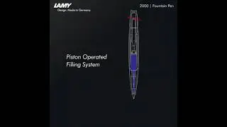 Lamy 2000 Fountain Pen (VC : Lamy India )
