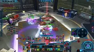 SWTOR PVP level 75 Bodyguard Mercenary (Apricot Brandy Strats)