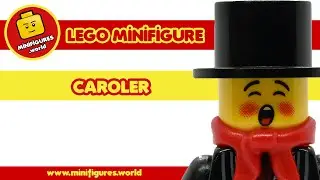 🤵 LEGO minifigure: Caroler (hol064) 🤵 [CHRISTMAS]