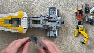Lego Star Wars Y-wing Speed Build