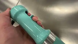 KitchenAid Variable Speed Corded Hand Blender Aqua blue