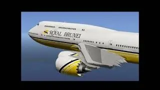 Royal Brunei Airlines 747-8i!!!