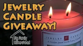 Jewelry Candle GIVEAWAY from the Big Family Homestead