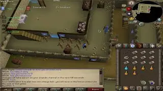 Another Barricade Set Up For Saradomin | F2P Castle Wars (OSRS)