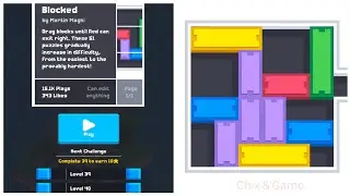 FANCADE - Blocked - WORLD 17 - WALKTHROUGH  Solution level 40