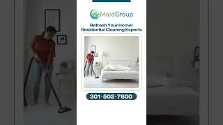 Maid Group ensures every corner shines 🙌🏼✨#residentialcleaning #clarksburgmd #maryland #cleaning