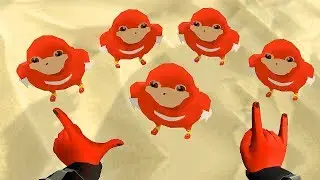 TAKING OVER THE UGANDAN KNUCKLES IN VRCHAT!