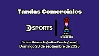 Tandas Comerciales: DSports (Feed Per&uacute;) - Domingo 28 de septiembre de 2025