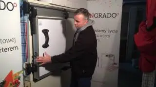 INGRADO - Jak zrobić przesuwne drzwi chłodnicze? Cz. 1