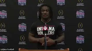 College Football Playoff - DT w/ Indiana Hoosiers RB Kaelon Black