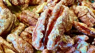 Cinnamon Maple Candied Pecan Recipe from Chef Victoria Love