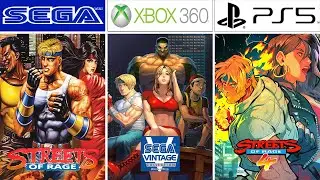 Evolution Of Streets of Rage #gamehistory#evolutiongame #StreetsofRage