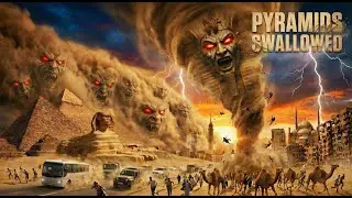 CAIRO BURIED ALIVE: Massive Sand TORNADOES Destroy The Pyramids - Full 40 Min Disaster Movie