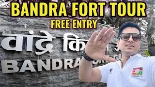 Bandra Fort Tour 🌊| Free Entry | Stunning Sea Link View | Hidden Gems in Bandra | Mumbai Vlog
