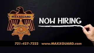 Maxxguard is looking for new guards! Listen to this testimonial.