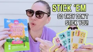 Stick Kids With This, Not Mosquitos | NatPat Bug Repellent Stickers Review