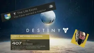 How to get EXOTIC Armor & Trophie - Light Beyond Nemesis - The Life Exotic [PS4/XBOX1]