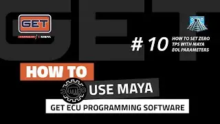 How to Set Zero TPS with MAYA Software&ndash; Calibrate TPS Min/Max via EOL Parameters