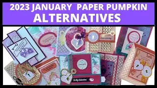 Must See January Paper Pumpkin Alternatives - you can easily make!
