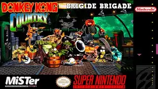 Donkey Kong Country | SNES Boss Rush Run (Brigide Brigade) on MiSTer FPGA