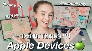 Declutter all my apple devices with me! |  ♡isabella gerli♡
