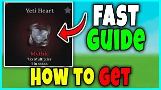 How to GET YETI HEART FAST in THE FORGE - YETI HEART LOCATION Roblox
