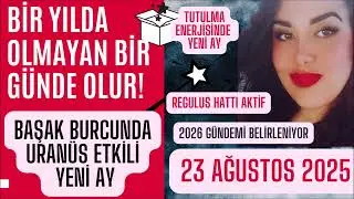 ANİDEN BAŞLAR HER ŞEY - BAŞAK BURCUNDA TUTULMA TESİRLİ YENİAY VE BUR&Ccedil;LARA ETKİLERİ @Asudankendime