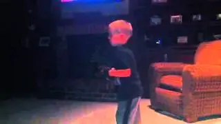 Cody Braden playing catch