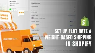 Shopify Shipping Tutorial: How to Set Up Flat & Weight-Based Shipping + Enable Global Sales!