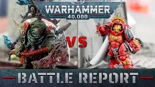 Warhammer 40k Battle Report:Blood Angels Vs Death Guard 1750pts