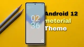 Android 12 metireal theme for miui new system ui/ lock screen