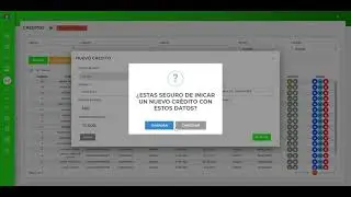 6- SISTEMA DE CONTROL DE PRESTAMOS Y CRÉDITOS (GENERAR CREDITOS)