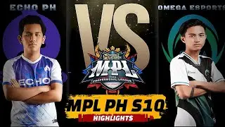 [ENG] ECHO VS OMEGA ESPORTS HIGHLIGHTS | MPL PH SEASON 10