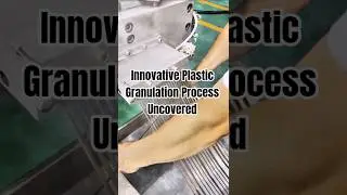Tools Machine Plastic Granulation Cutting Line Revealed