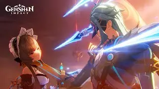 Sandrone Vs Dottore Cutscene with Pulonia & Traveler - Genshin Impact 6.3 [4K 60FPS]
