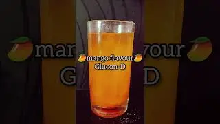mango flavour drink#youtubeshorts #food#summerdrink#glucondbenefits