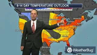 WeatherBug's National Weather Outlook for Aug 14, 2017