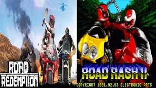 Comparison: Road Rash 2 vs Road Redemption