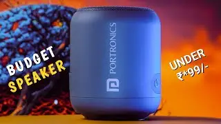 BEST BUDGET BLUETOOTH SPEAKER UNDER RS.1000 | PORTRONICS SOUND DRUM 1 DETAILED REVIEW MALAYALAM |
