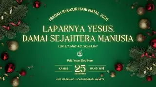 [GPBSI] Laparnya Yesus, Damai Sejahtera Manusia - Pdt. Youn Doo Hee