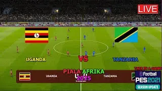 UGANDA VS TANZANIA (PIALA AFRIKA 2025/2026, THIS IS A FOOTBALL GAME PES 2021)