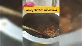 Spicy chicken chowmein recipe || spicy chowmein || kid's favorite || Pakistani recipe 