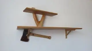 WoodyDeer - Unique Wooden Shelf.