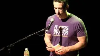 Dan Savage at the Kessler Theater in Dallas, Texas