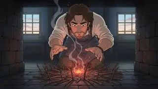Cozy Winter Candlemaking | Studio Ghibli Style ASMR | Family Preparing Before First Snow #ghibli 