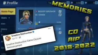 THE END OF CREATIVE DESTRUCTION (MEMORIES)🥺🥀